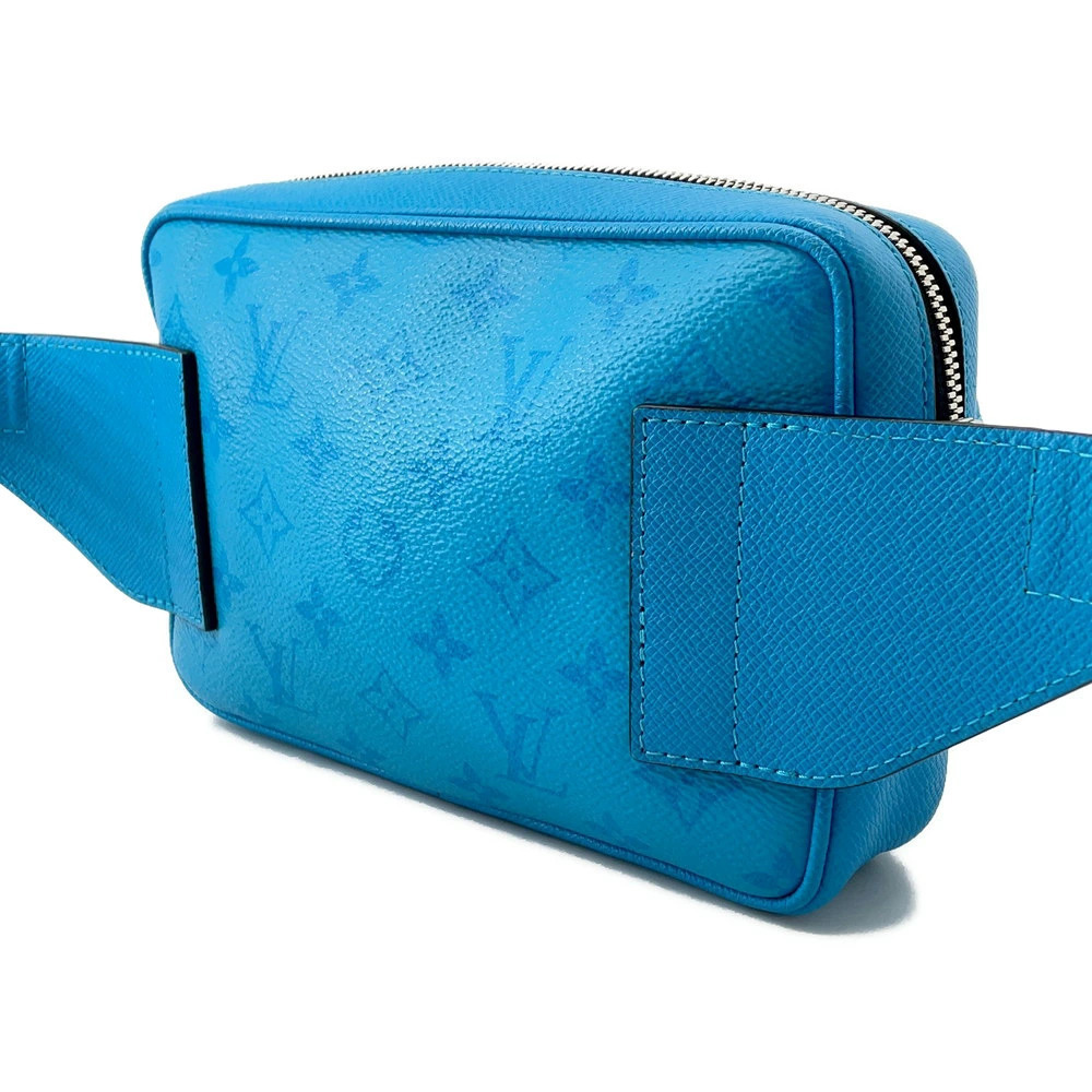 Louis Vuitton Crossbody Black Body Bumbag Outdoor Bum Taiga Eclipse Taigarama - Picture 3 of 12